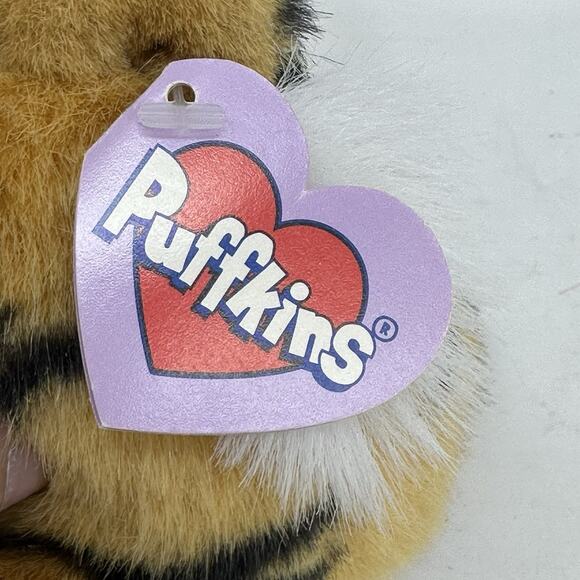 Puffkins Lot of 5 Plush Stuffed Swibco All Have Tags! Ape Dogs Tiger Bear - Picture 11 of 14
